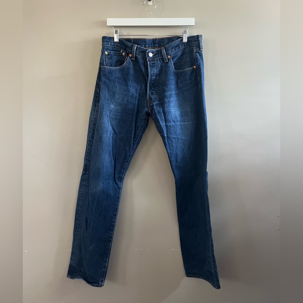 Levi's 501 XX - Dark Wash Water<less Size 34‎ x 36